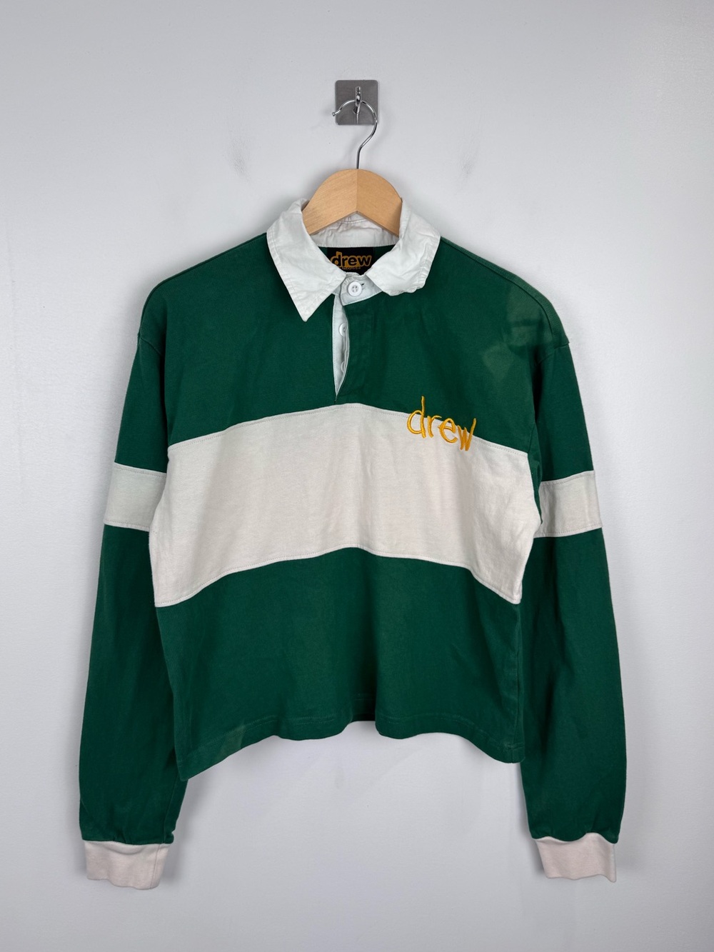 Drew House Unisex Sketch Mascot Rugby Shirt Size XS